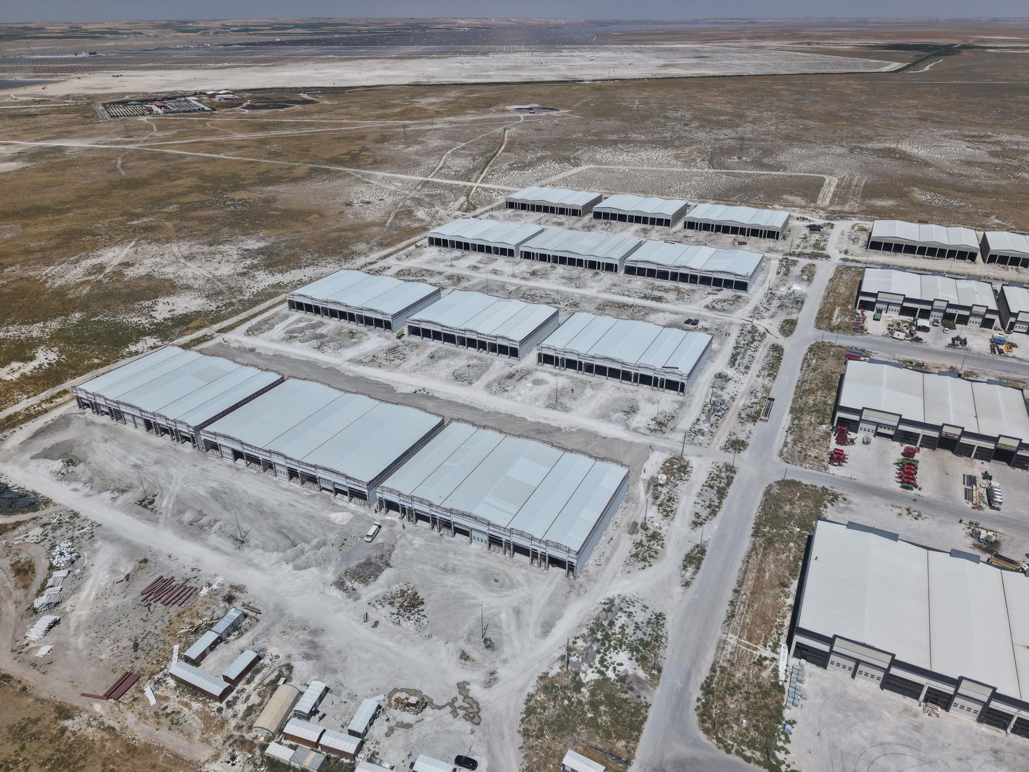 Construction of 94 Workplaces at Mekke Small Industrial Estate in Karapınar